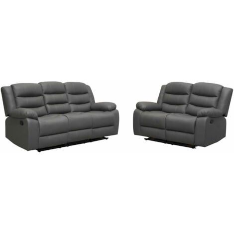 Roma Leather Recliner Sofa 3+2 Luxury Comfortable Seating for Home