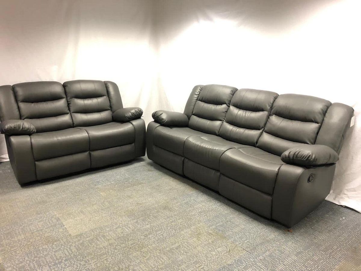 Roma Leather Recliner Sofa 3+2 Luxury Comfortable Seating for Home