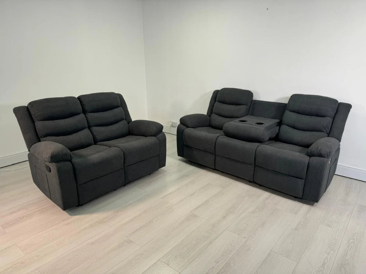 Luxury Roma Recliner Fabric Sofas