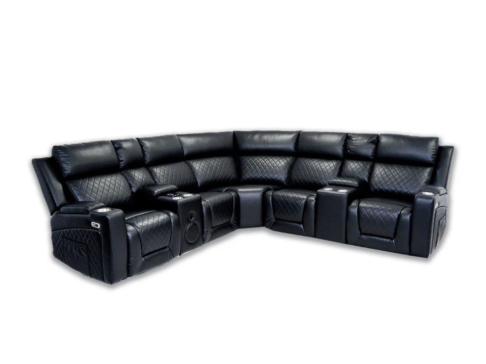 Foster Electric Recliner Corner Sofa