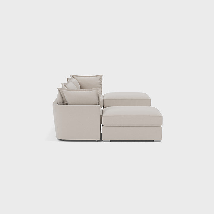 U-Shape Corner Sofa scattered back