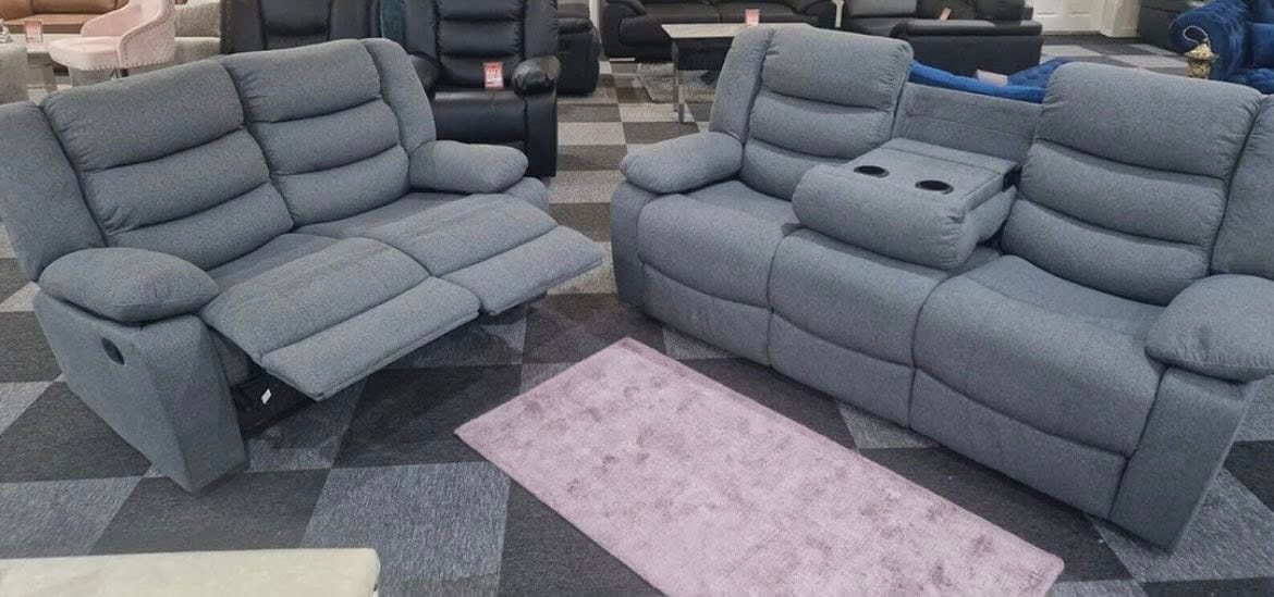 Luxury Roma Recliner Fabric Sofas